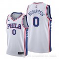 Camiseta Josh Richardson #0 Philadelphia 76ers Association Blanco