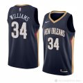 Camiseta Kenrich Williams #34 New Orleans Pelicans Icon 2018 Azul