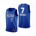 Camiseta Kevin Durant #7 All Star 2021 Brooklyn Nets Azul
