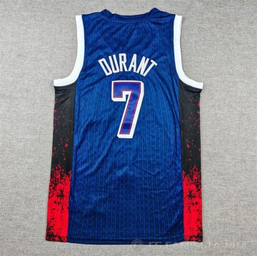 Camiseta Kevin Durant #7 USA 2024 Azul1