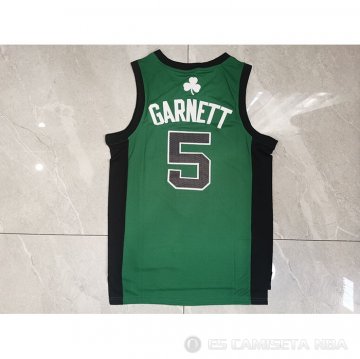 Camiseta Kevin Garnett #5 Boston Celtics 2010-13 Verde