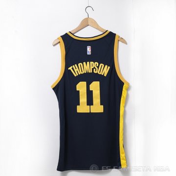 Camiseta Klay Thompson #11 Golden State Warriors Statement 2022-23 Negro