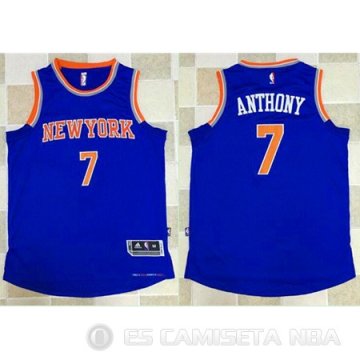 Camiseta Knicks #7 Anthony Azul