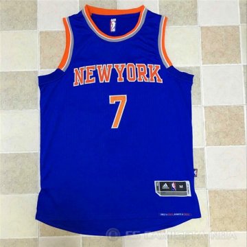 Camiseta Knicks #7 Anthony Azul