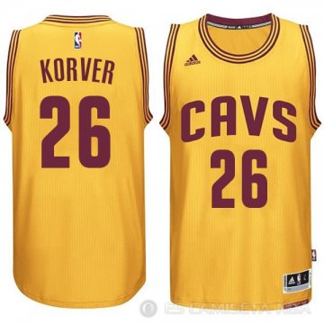 Camiseta Korver #26 Cleveland Cavaliers Amarillo