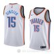 Camiseta Kyle Singler #15 Oklahoma City Thunder Association 2018 Blanco