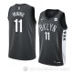 Camiseta Kyrie Irving #11 Brooklyn Nets Statement 2019 20 Negro