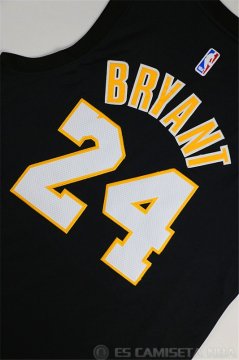 Camiseta Bryant #24 Los Angeles Lakers Negro