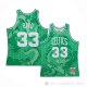 Camiseta Larry Bird #33 Boston Celtics Asian Heritage Throwback 1985-86 Verde