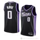 Camiseta Malik Monk #0 Sacramento Kings Icon 2023-24 Negro