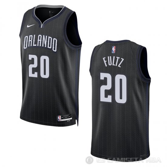 Camiseta Markelle Fultz #20 Orlando Magic Ciudad 2022-23 Negro - Haga un click en la imagen para cerrar