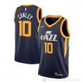 Camiseta Mike Conley NO 10 Utah Jazz Icon 2020-21 Azul