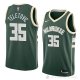 Camiseta Mirza Teletovic #35 Milwaukee Bucks Icon 2018 Verde