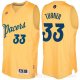 Camiseta Myles Turner #33 Indiana Pacers Navidad 2016 Dolado