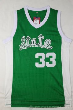 Camiseta Btate Johnson #33 NCAA Verde