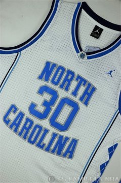 Camiseta North Wallace #30 NCAA Blanco