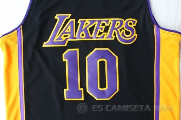 Camiseta Nash #10 Los Angeles Lakers Negro