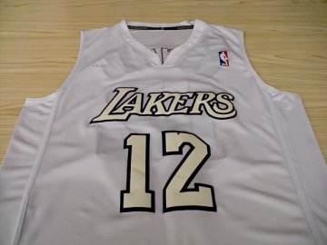 Camiseta Howard #12 Lakers 2012 Navidad Blanco