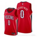 Camiseta Nickeil Alexander-Walker #0 New Orleans Pelicans Statement Rojo