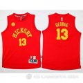 Camiseta Hickory George #13 Indiana Pacers Nino Rojo