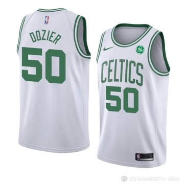 Camiseta P. J. Dozier #50 Boston Celtics Statement 2018 Negro