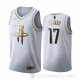 Camiseta P.j. Tucker #17 Golden Edition Houston Rockets 2019-20 Blanco