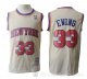 Camiseta Patrick Ewing #33 New York Knicks Retro Crema