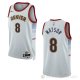 Camiseta Peyton Watson #8 Denver Nuggets Ciudad 2022-23 Blanco