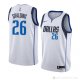 Camiseta Ray Spalding #26 Dallas Mavericks Association 2018-19 Blanco