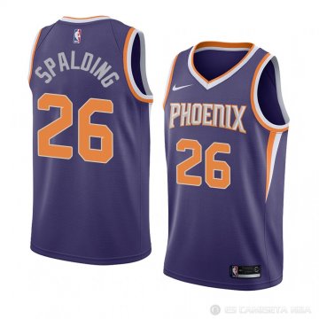 Camiseta Ray Spalding #26 Phoenix Suns Icon 2018 Violeta