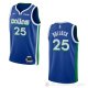 Camiseta Reggie Bullock #25 Dallas Mavericks Ciudad 2022-23 Azul