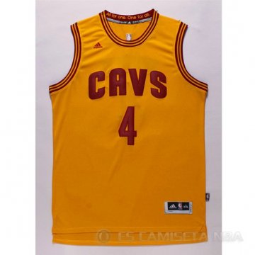 Camiseta Shumpert #4 Cleveland Cavaliers Amarillo Rev30