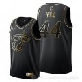 Camiseta Solomon Hill #44 Golden Edition Miami Heat 2019-20 Negro