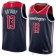 Camiseta Thomas Bryant #13 Washington Wizards Statement 2018 Negro