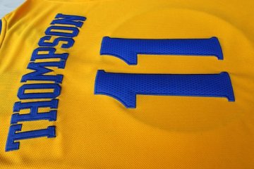 Camiseta Thompson #11 Golden State Warriors Amarillo