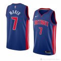 Camiseta Thon Maker #7 Detroit Pistons Icon 2018 Azul