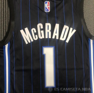 Camiseta Tracy McGrady #1 Orlando Magic Icon Negro