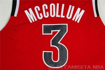 Camiseta Mccollum #3 Portland Trail Blazers Rojo