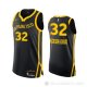Camiseta Trayce Jackson-Davis #32 Golden State Warriors Ciudad Autentico 2023-24 Negro
