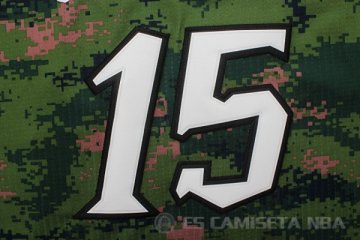Camiseta Vince Carter #15 Toronto Raptors Verde