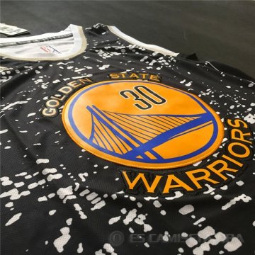 Camiseta Warriors Curry #30 Luces de la ciudad