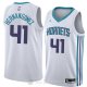 Camiseta Willy Hernangomez #41 Charlotte Hornets Association 2018 Blanco