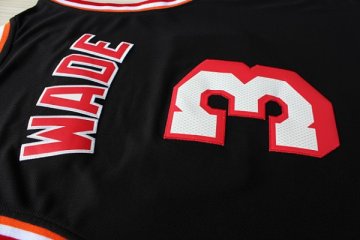 Camiseta retro Wade #3 Miami Heat Blanco