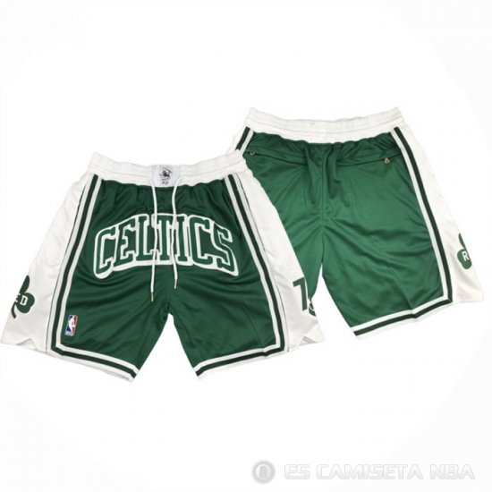 Pantalone Boston Celtics Ciudad Just Don Verde - Haga un click en la imagen para cerrar