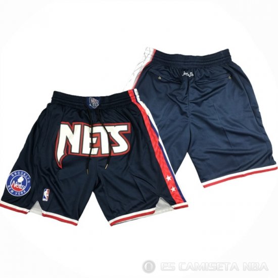 Pantalone Brooklyn Nets Ciudad Just Don 2021-22 Azul - Haga un click en la imagen para cerrar