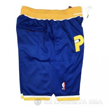 Pantalone Indiana Pacers Just Don 2019 Azul