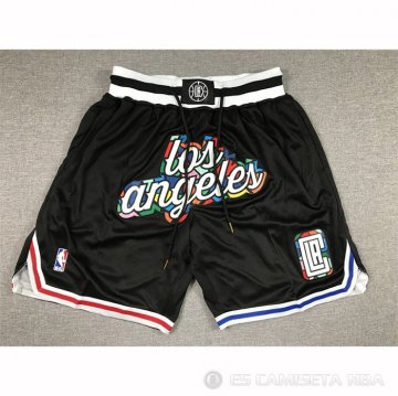 Pantalone Los Angeles Clippers Ciudad Just Don 2022-23 Negro