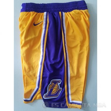 Pantalone Los Angeles Lakers Icon 2018-19 Amarillo