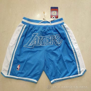 Pantalone Los Angeles Lakers Just Don Azul2