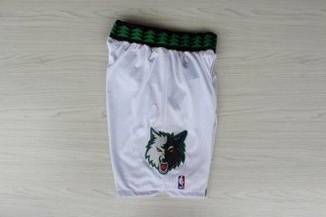 Pantalone retro Minnesota Timberwolves Blanco